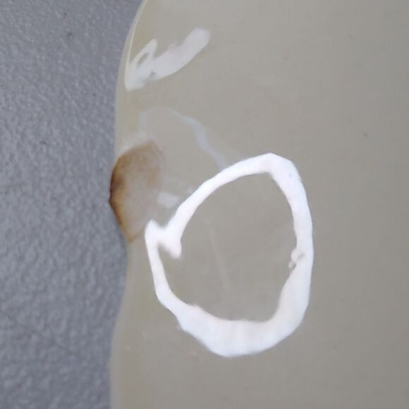 Vintage Crown Ducal A2913 Floral Embossed Cream and Blue Plate - Picture 3 of 7